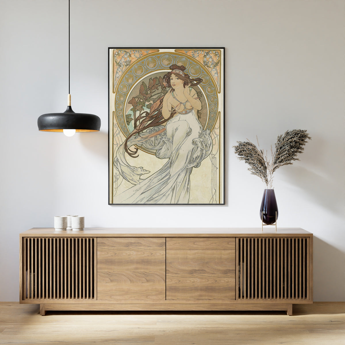 Alphonse Mucha — The Arts: Music | Art Nouveau Print