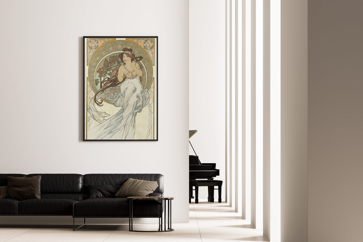 Alphonse Mucha — The Arts: Music | Art Nouveau Print
