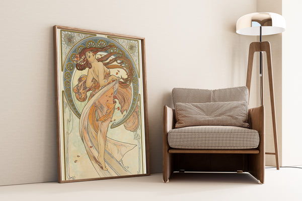 Alphonse Mucha — The Arts: Dance | Art Nouveau Print
