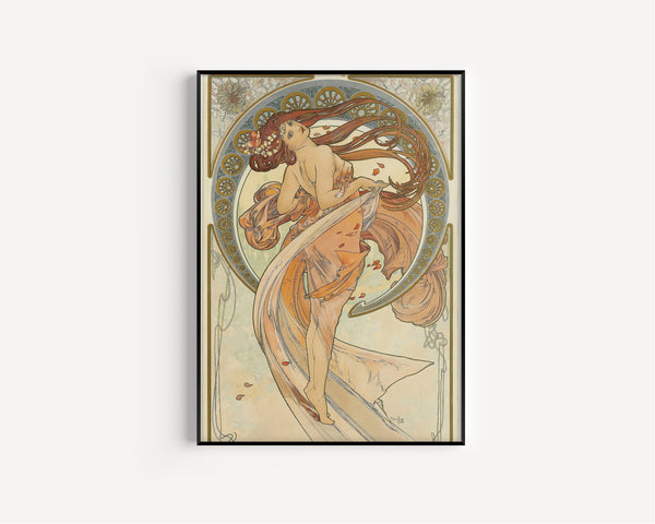 Alphonse Mucha — The Arts: Dance | Art Nouveau Print