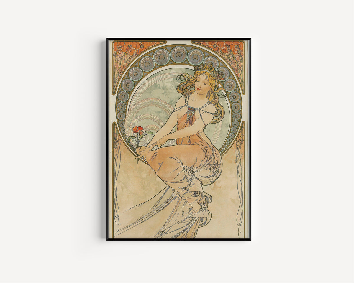 Alphonse Mucha — The Arts: Painting | Art Nouveau Print