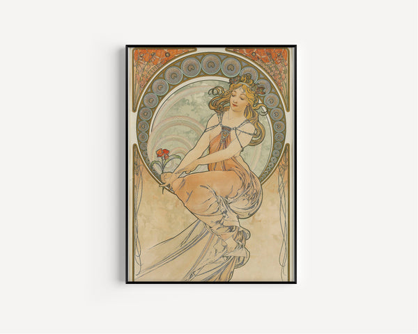 Alphonse Mucha — The Arts: Painting | Art Nouveau Print