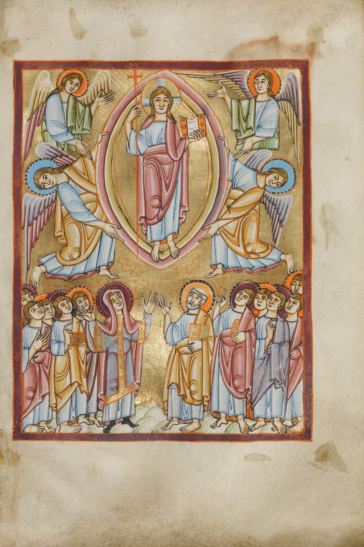 The Ascension | Illuminated Manuscript Print