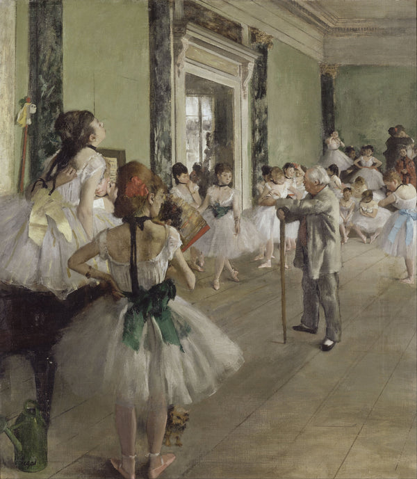 Edgar Degas — The Ballet Class | Fine Art Print