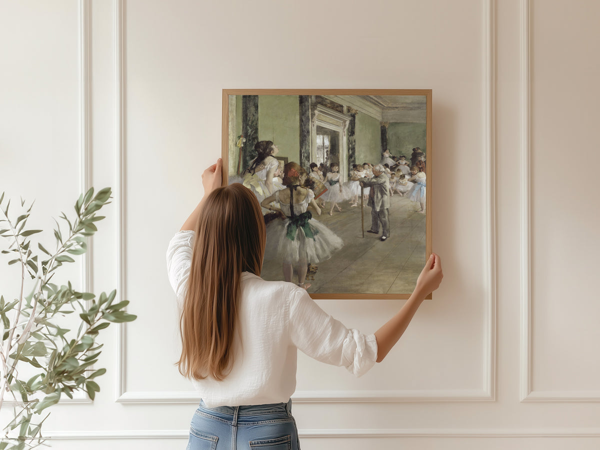 Edgar Degas — The Ballet Class | Fine Art Print