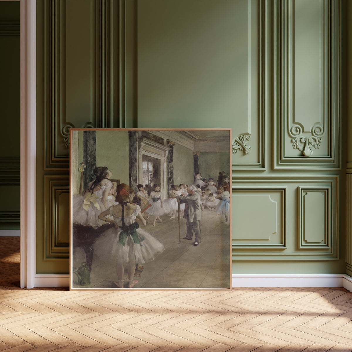 Edgar Degas — The Ballet Class | Fine Art Print