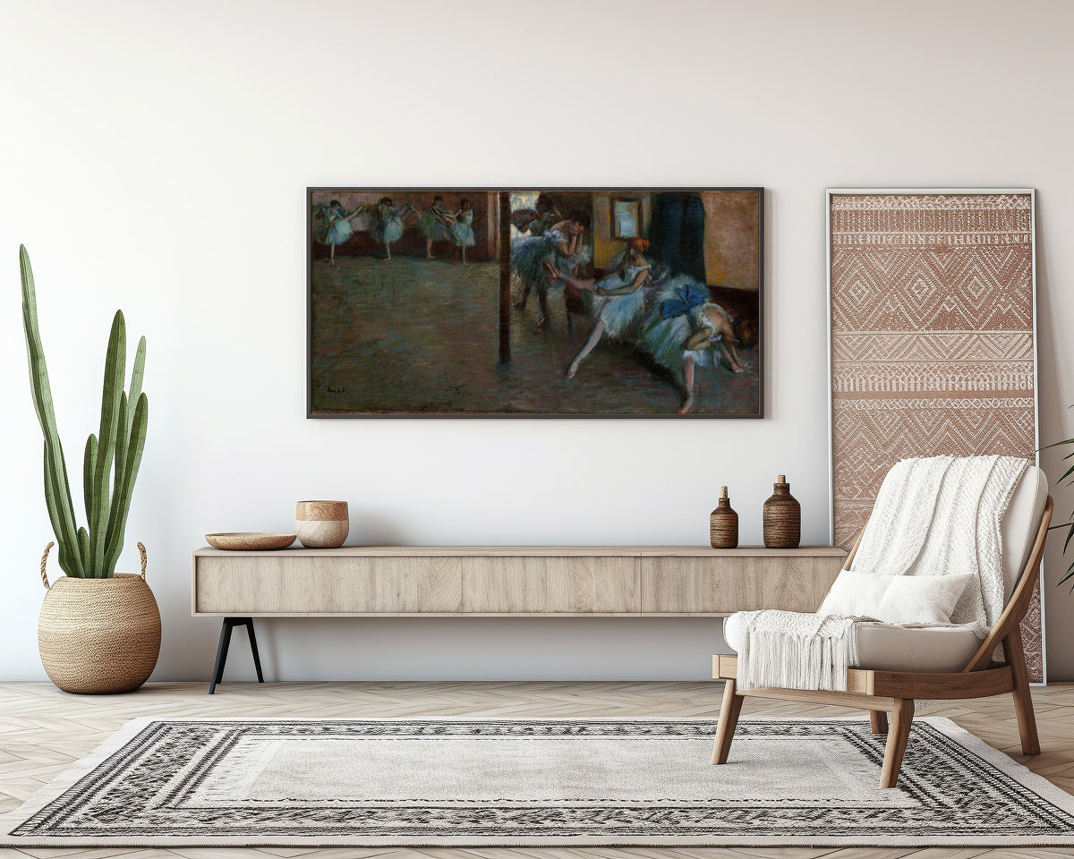 Edgar Degas — The Ballet Rehearsal | Fine Art Print
