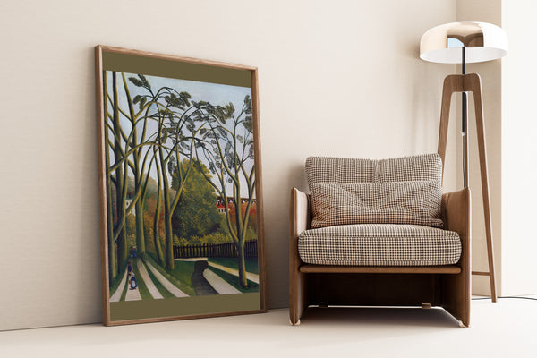 Henri Rousseau — The Banks of the Bièvre near Bicêtre | Fine Art Print