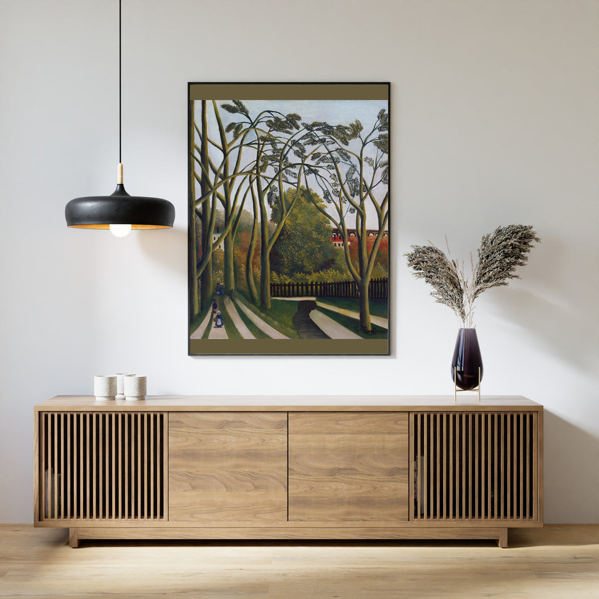 Henri Rousseau — The Banks of the Bièvre near Bicêtre | Fine Art Print