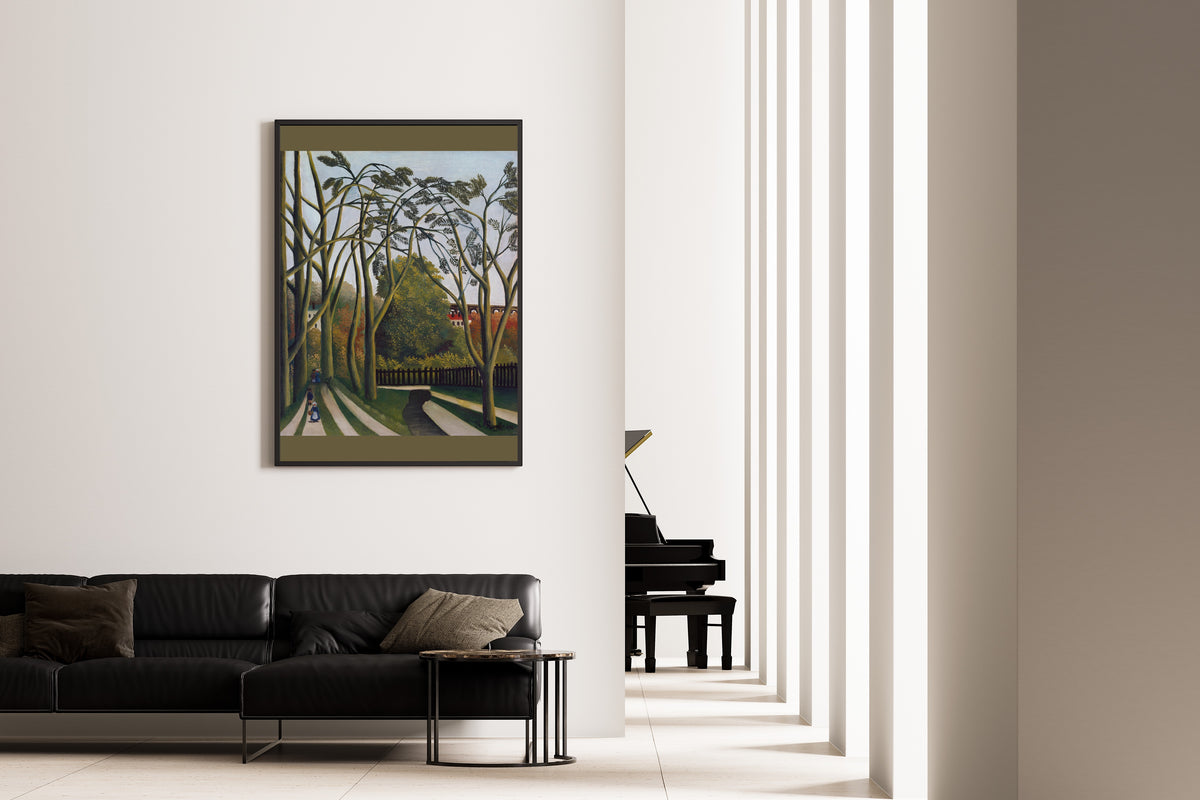 Henri Rousseau — The Banks of the Bièvre near Bicêtre | Fine Art Print