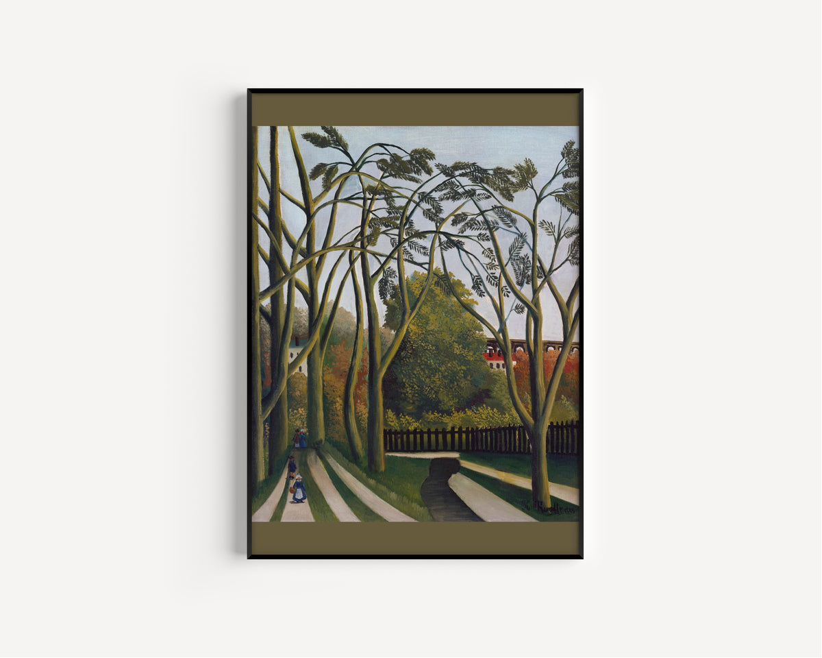 Henri Rousseau — The Banks of the Bièvre near Bicêtre | Fine Art Print