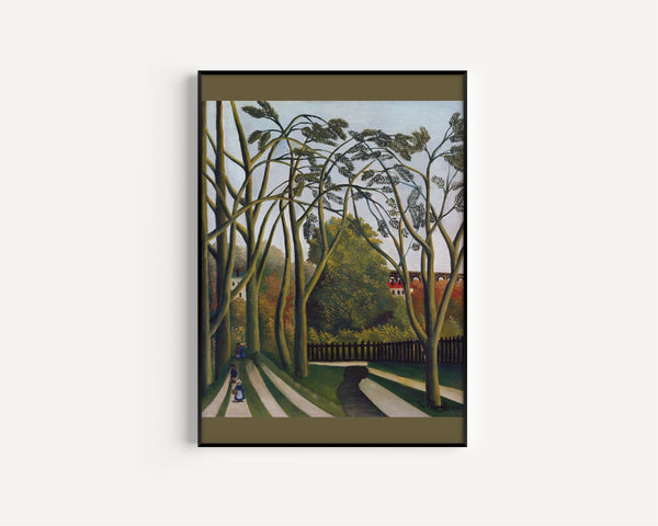 Henri Rousseau — The Banks of the Bièvre near Bicêtre | Fine Art Print
