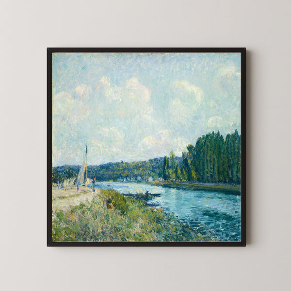 Alfred Sisley — The Banks of the Oise | Fine Art Print