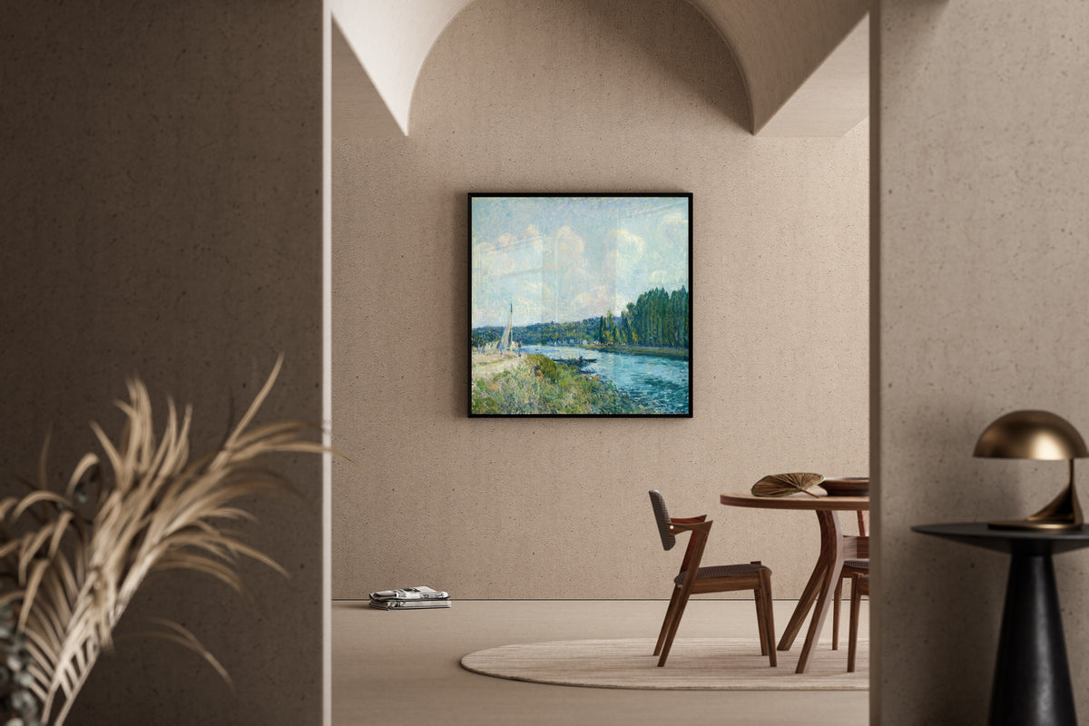 Alfred Sisley — The Banks of the Oise | Fine Art Print