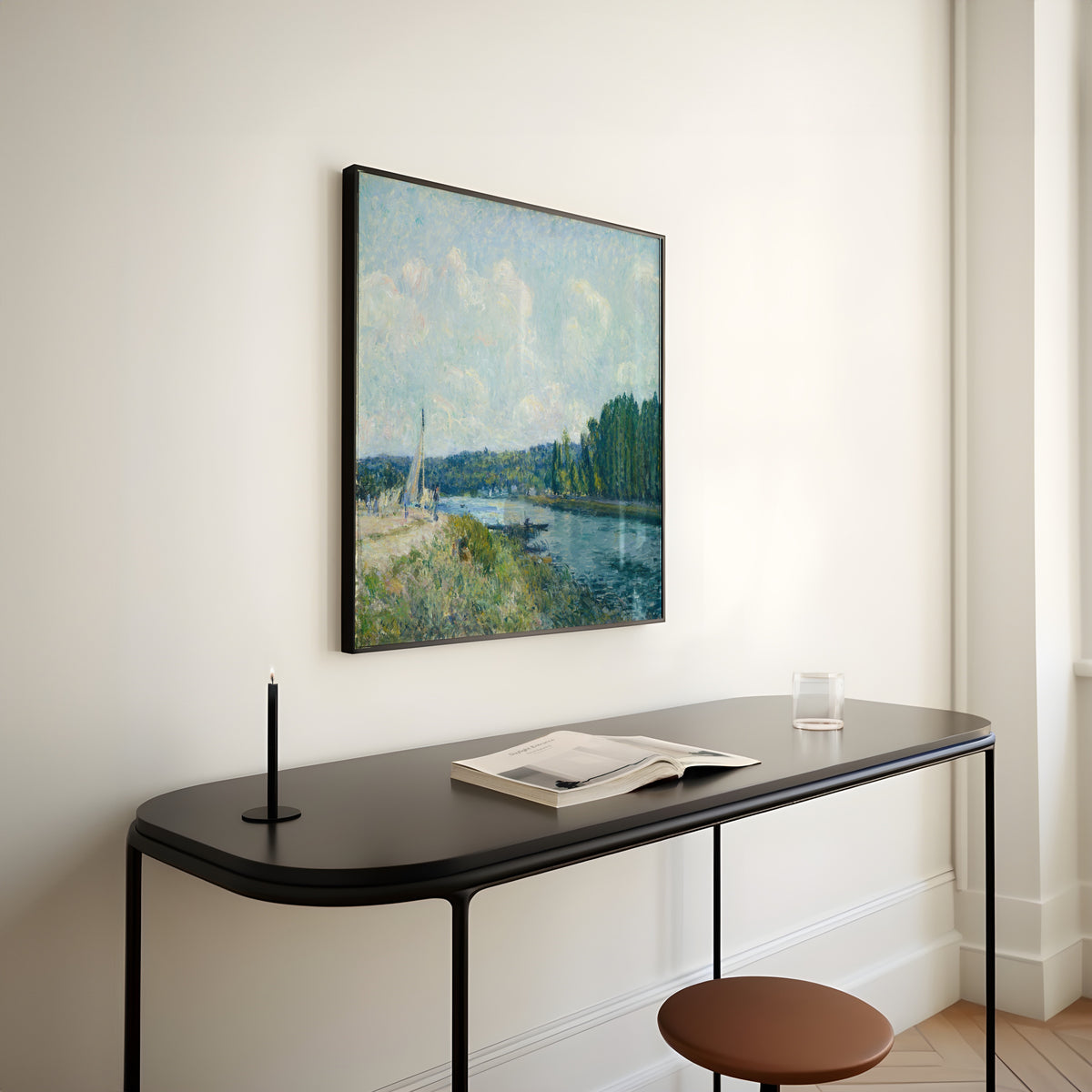 Alfred Sisley — The Banks of the Oise | Fine Art Print