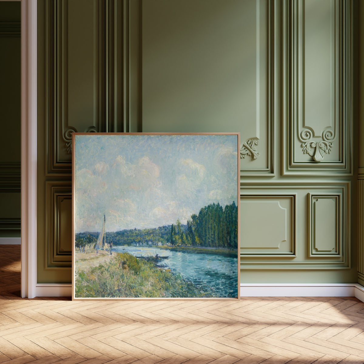 Alfred Sisley — The Banks of the Oise | Fine Art Print