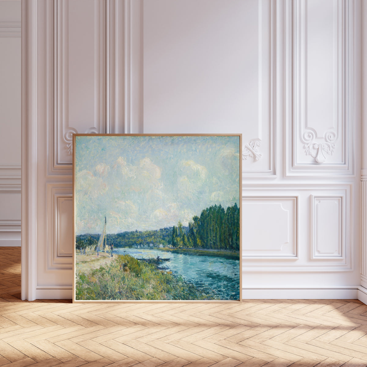 Alfred Sisley — The Banks of the Oise | Fine Art Print