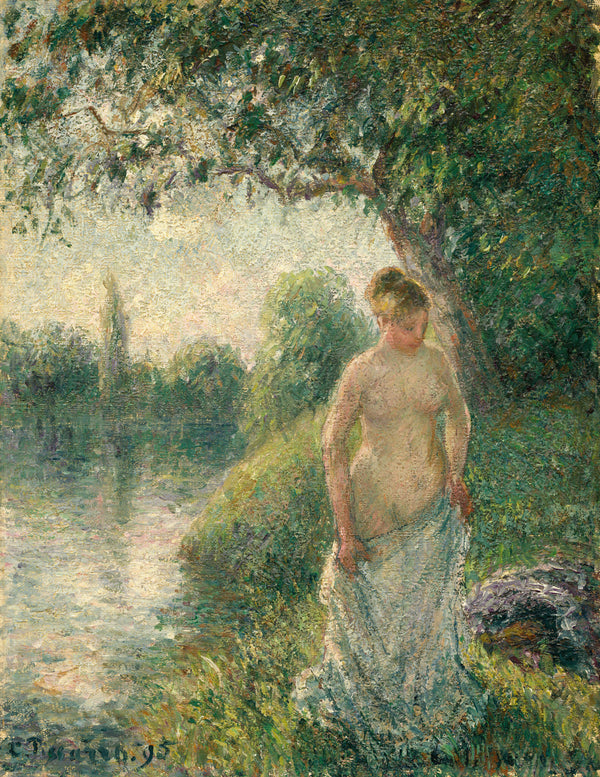 Camille Pissarro — The Bather | Fine Art Print
