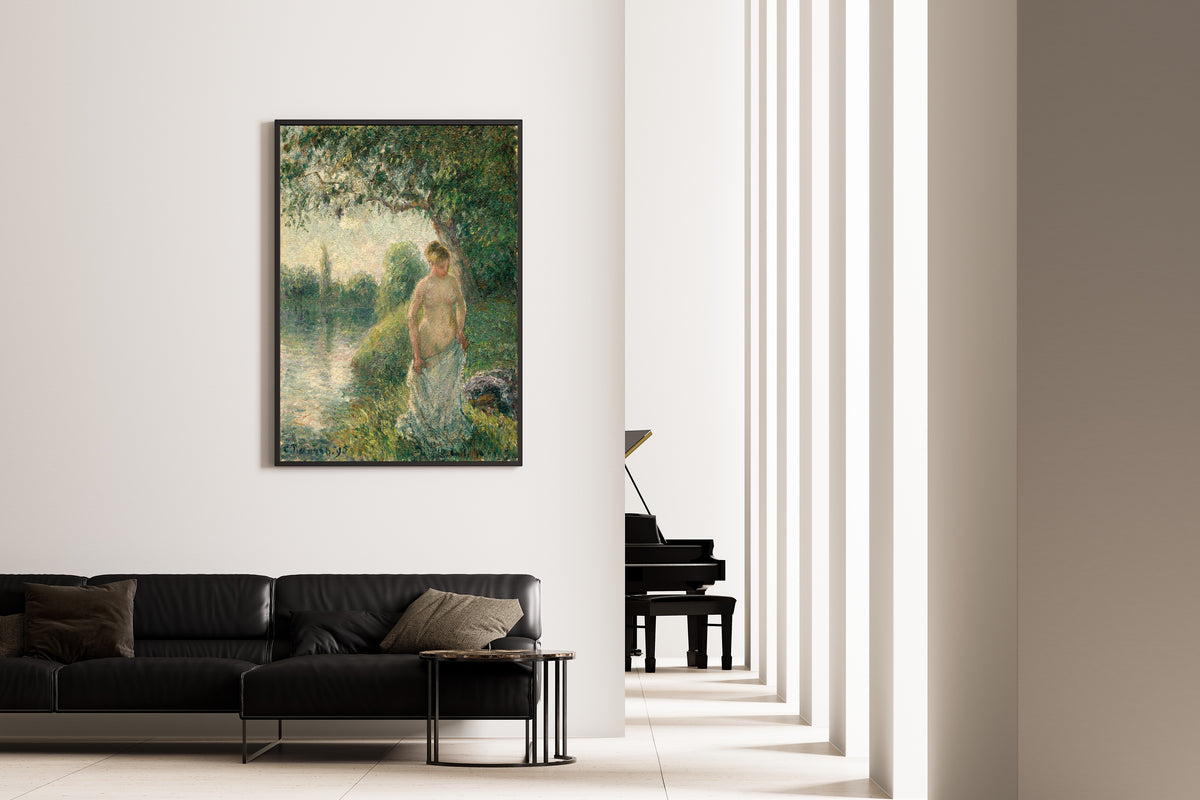 Camille Pissarro — The Bather | Fine Art Print