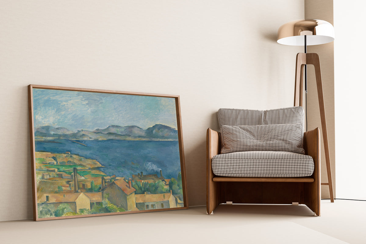 Paul Cezanne — The Bay of Marseille, Seen from L'Estaque | Fine Art Print