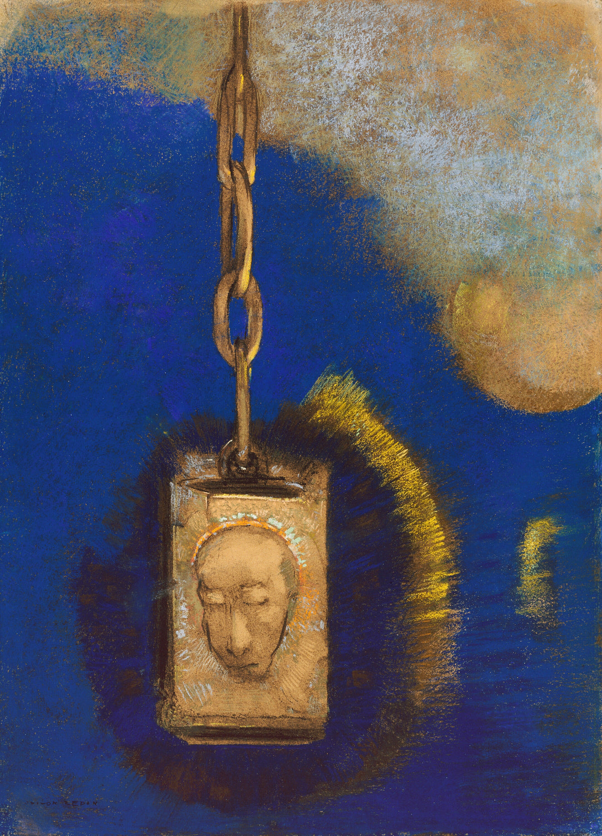 Odilon Redon — The Beacon | Symbolist Art Print