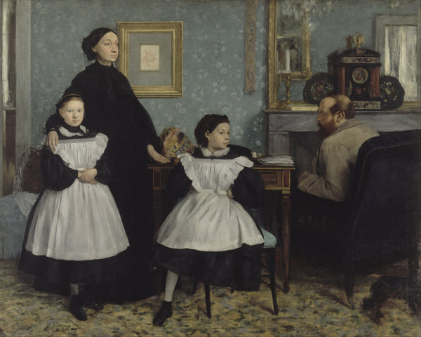 Edgar Degas — The Bellelli Family | Fine Art Print