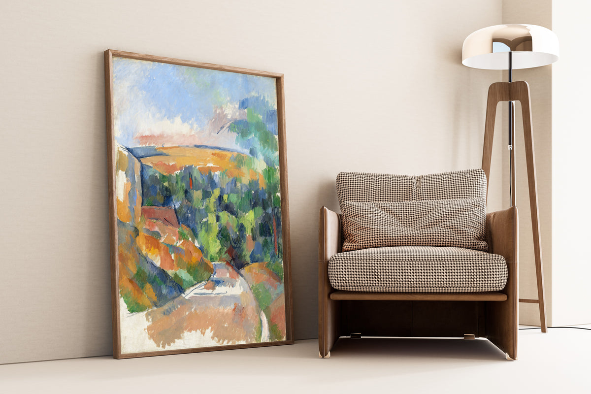 Paul Cezanne — The Bend in the Road | Fine Art Print