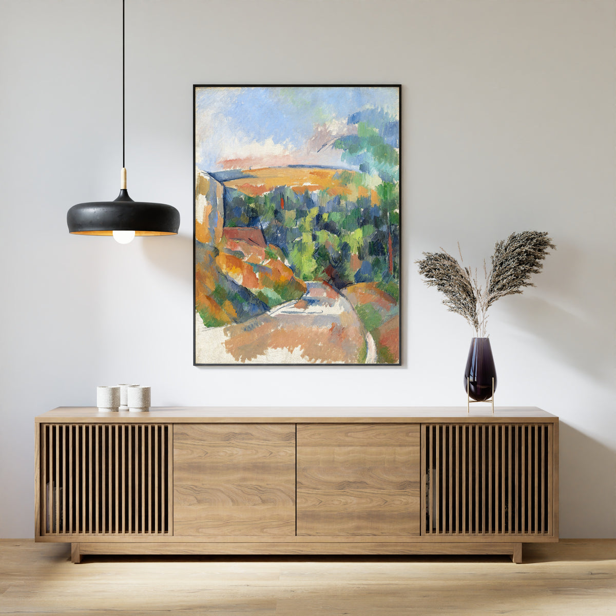 Paul Cezanne — The Bend in the Road | Fine Art Print