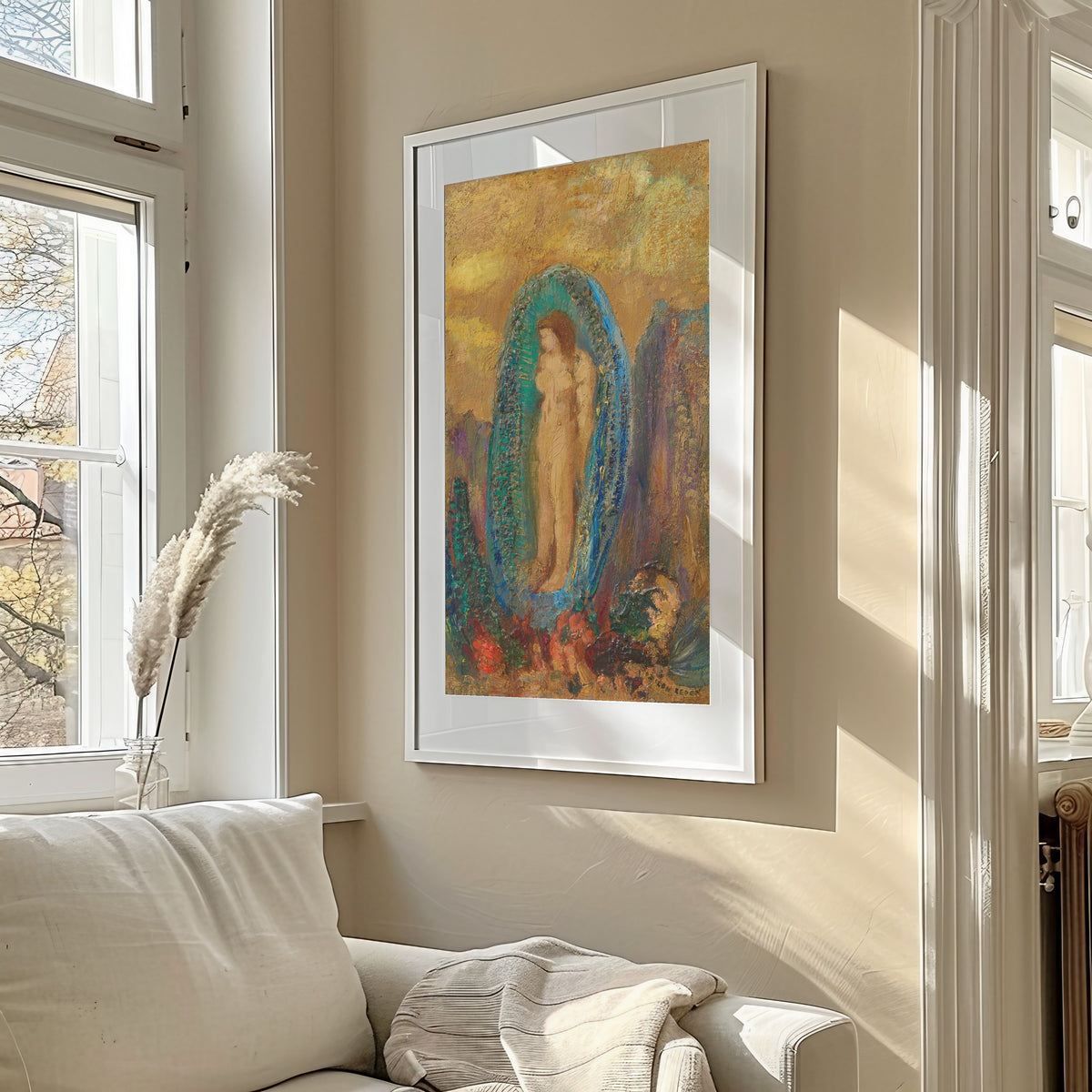 Odilon Redon — The Birth of Venus (The Auric Egg) | Symbolist Art Print