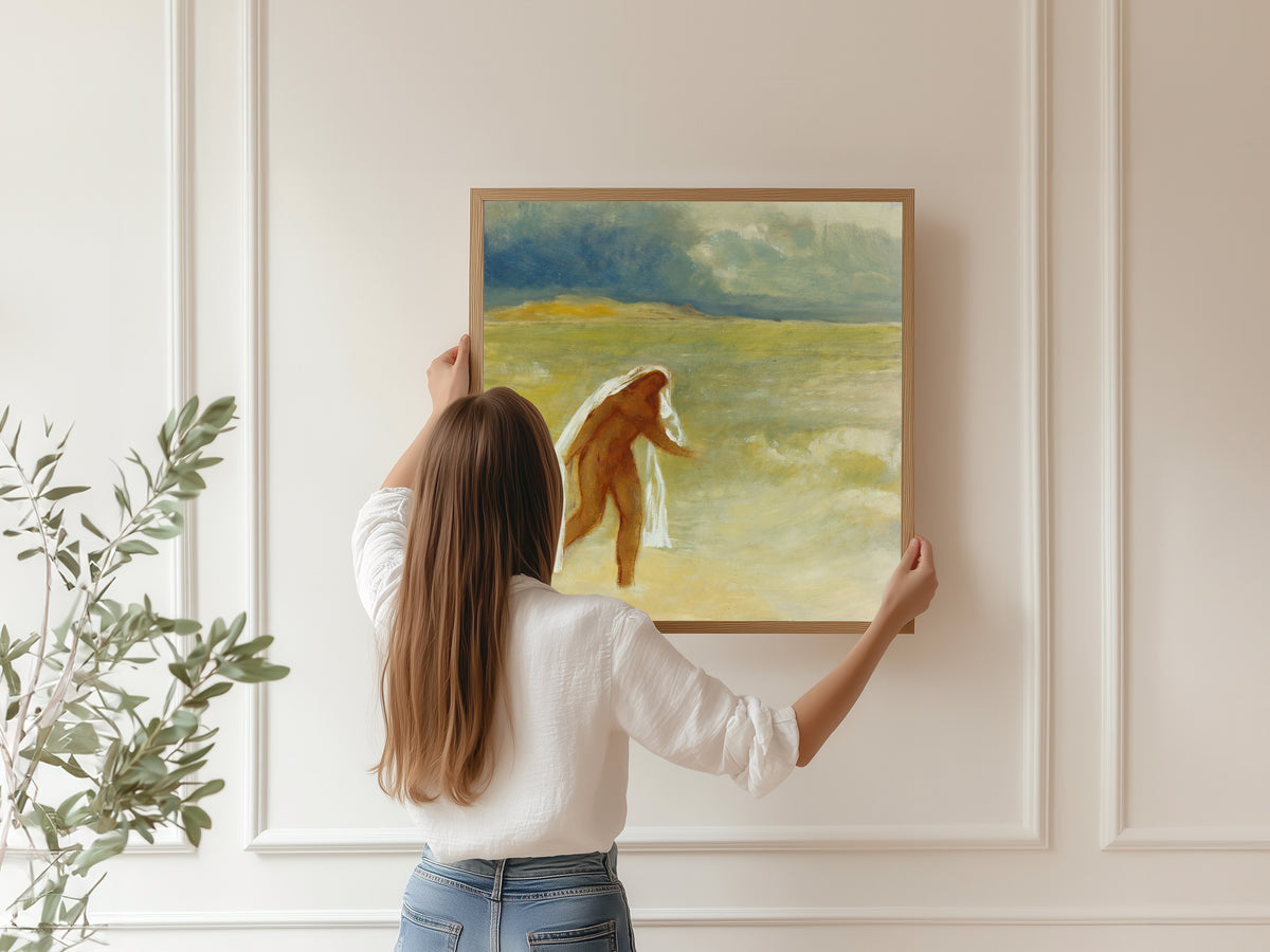 Odilon Redon — The Birth of Venus (Wading from the Surf) | Symbolist Art Print