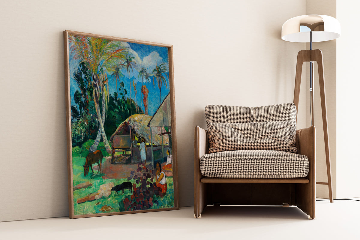 Paul Gauguin — The Black Pigs | Fine Art Print