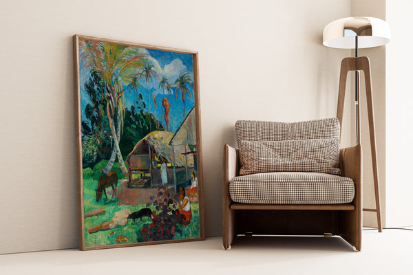 Paul Gauguin — The Black Pigs | Fine Art Print