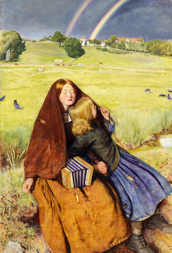 John Everett Millais — The Blind Girl | Pre-Raphaelite Art Print