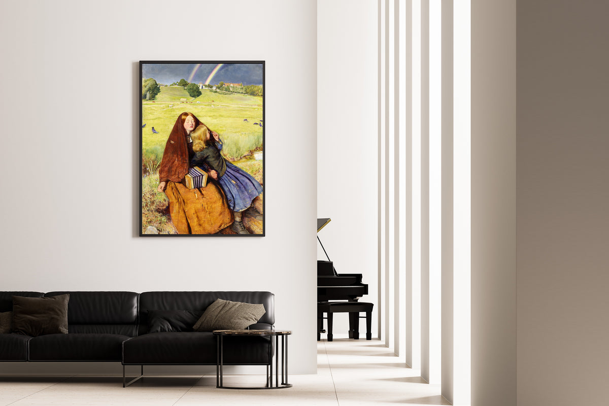 John Everett Millais — The Blind Girl | Pre-Raphaelite Art Print
