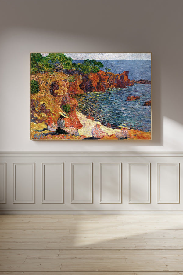 Louis Valtat — The Bompart Family on the Red Rocks of Agay | Fauvist Fine Art Print