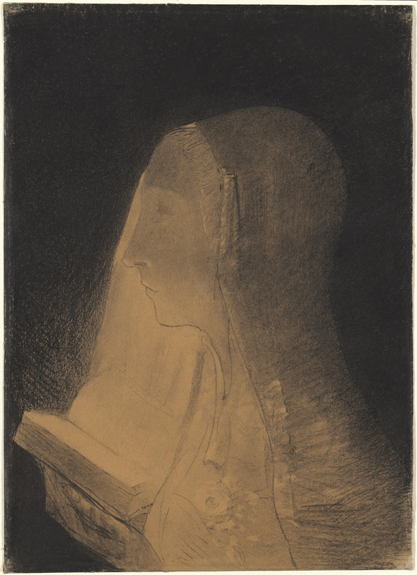 Odilon Redon — The Book of Light | Symbolist Art Print