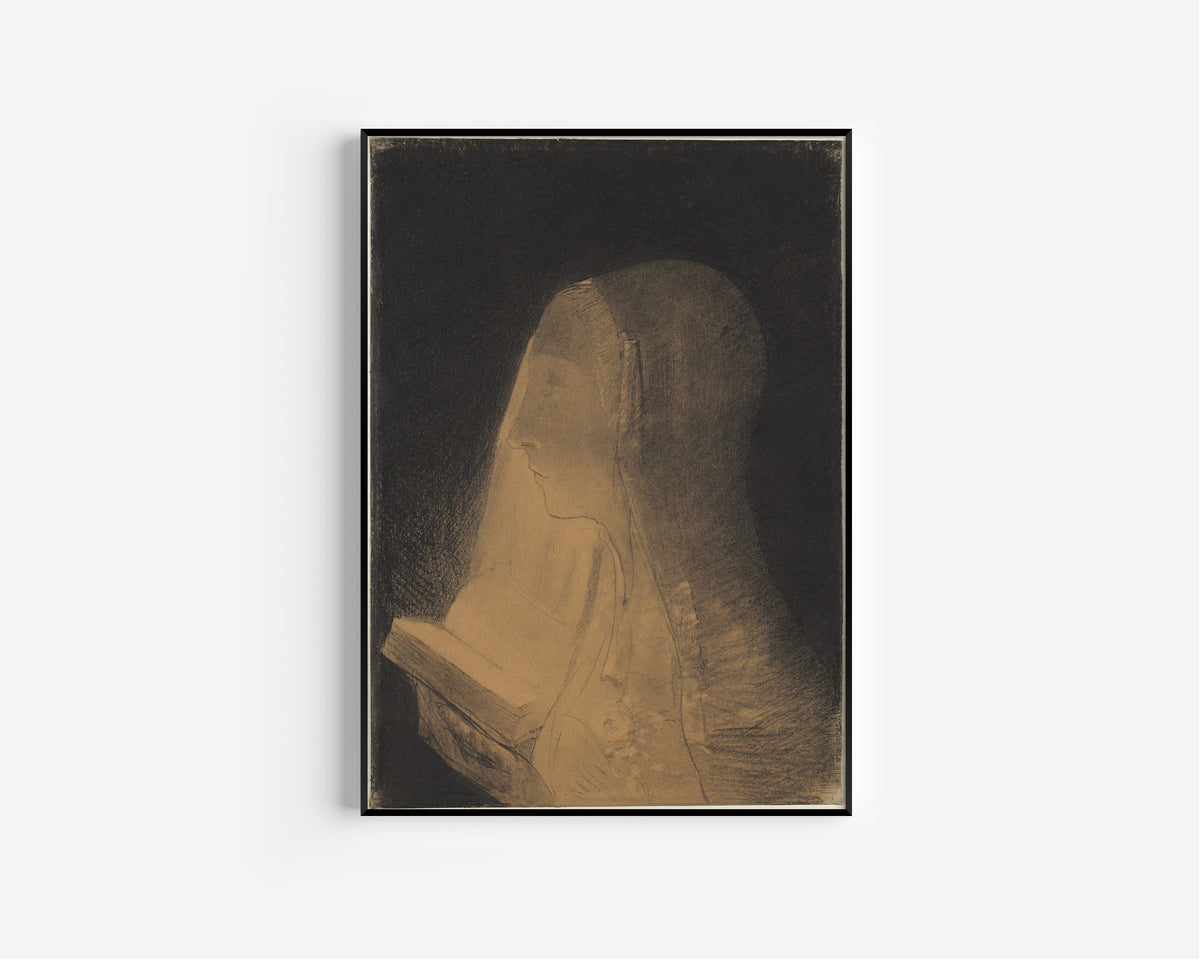 Odilon Redon — The Book of Light | Symbolist Art Print