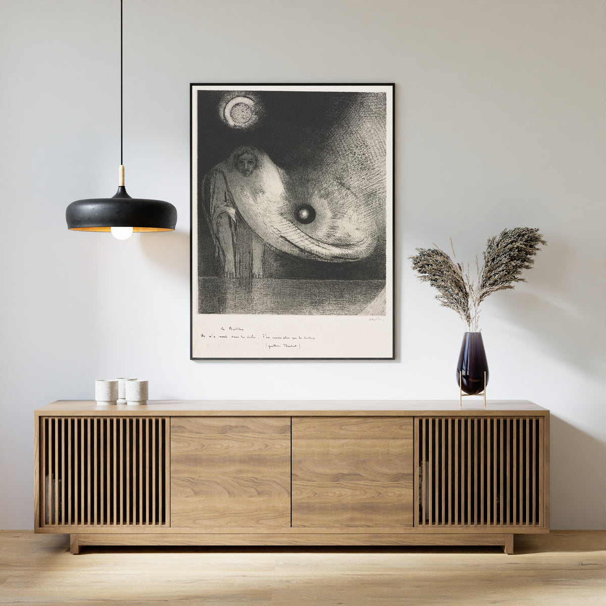 Odilon Redon — The Buddha (They Took Me to the Schools) | Symbolist Art Print