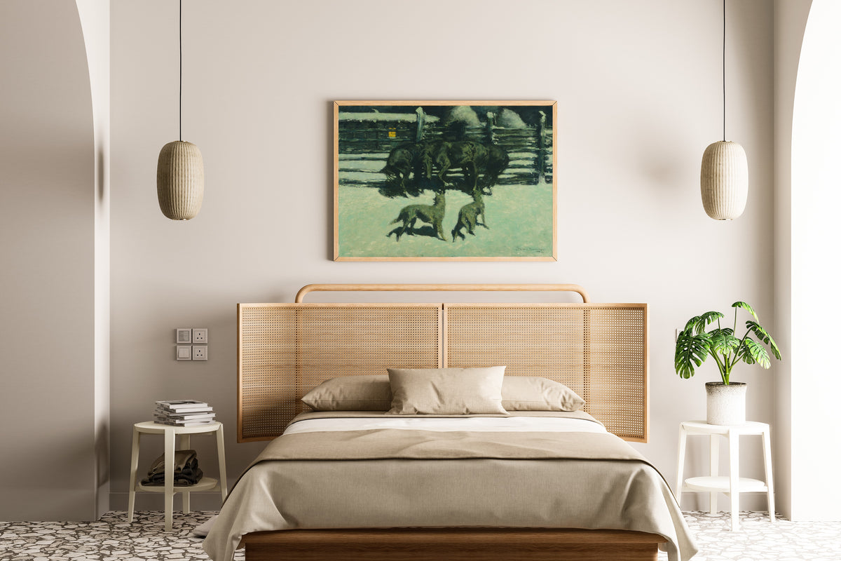 Frederic Remington — The Call for Help | Fine Art Print