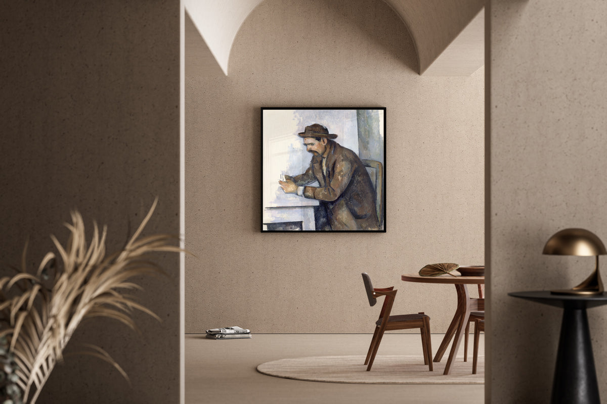Paul Cezanne — The Card Player (Study) | Fine Art Print