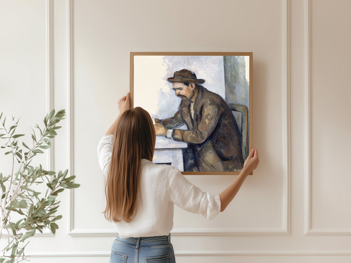 Paul Cezanne — The Card Player (Study) | Fine Art Print