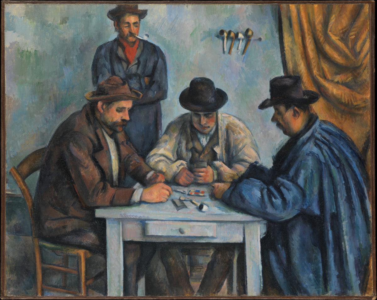 Paul Cezanne — The Card Players | Fine Art Print