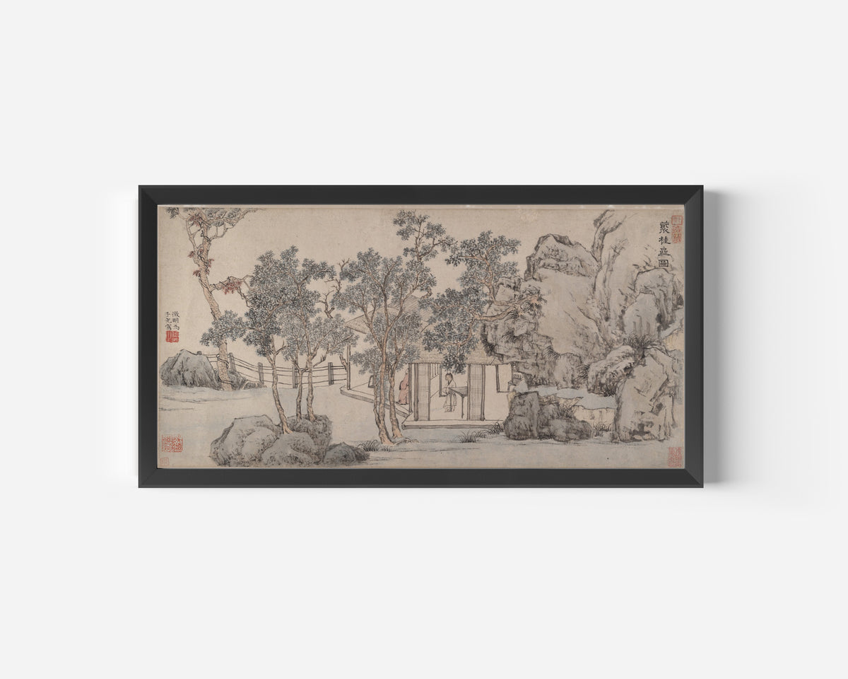 Wen Zhengming — The Cassia Grove Studio | Chinese Ink Painting Art Print