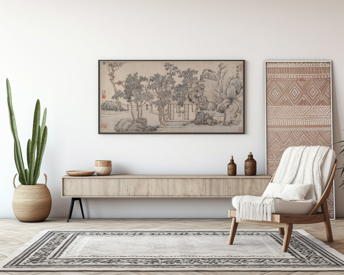 Wen Zhengming — The Cassia Grove Studio | Chinese Ink Painting Art Print