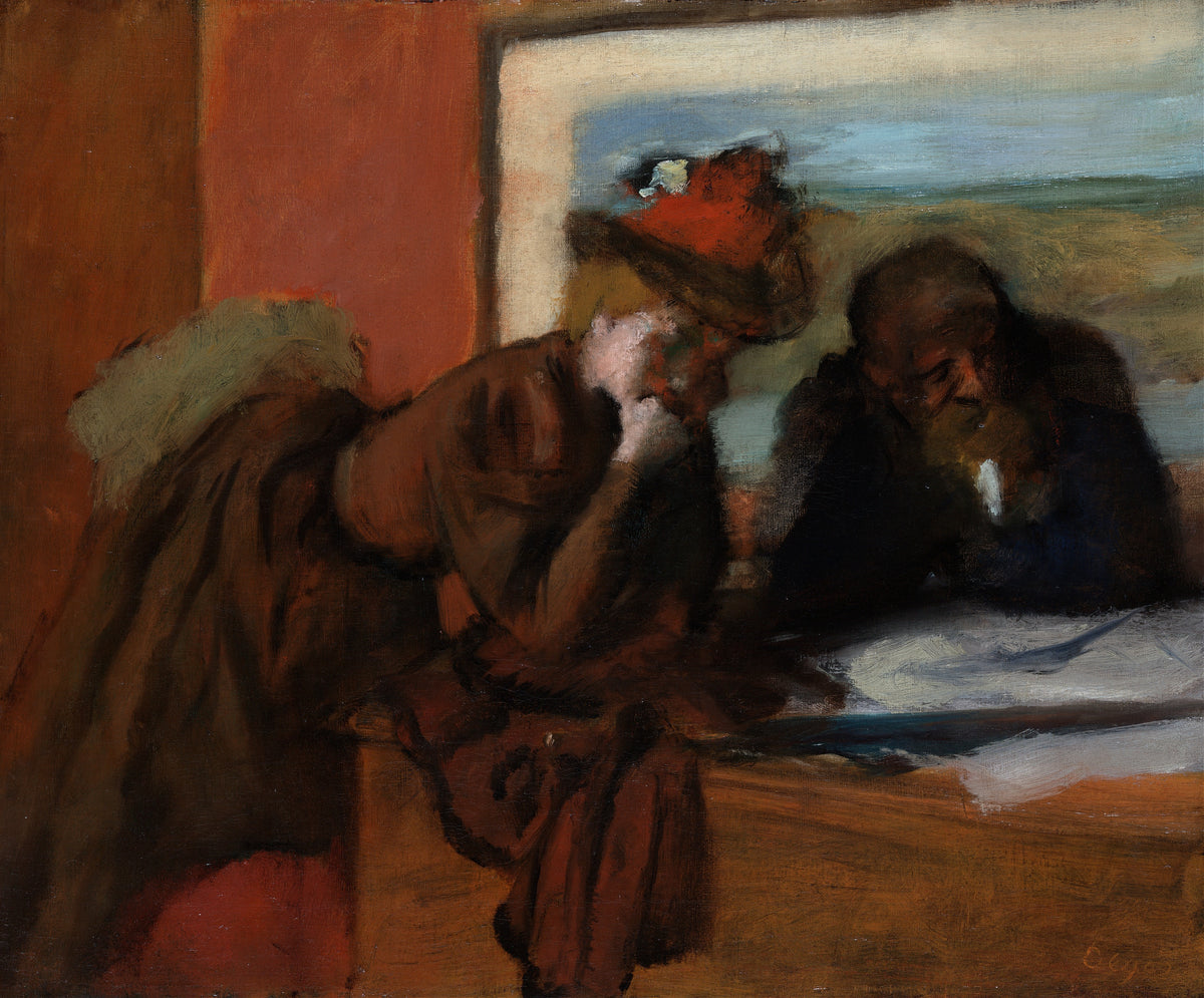 Edgar Degas — The Conversation | Fine Art Print