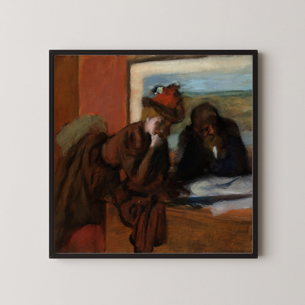 Edgar Degas — The Conversation | Fine Art Print