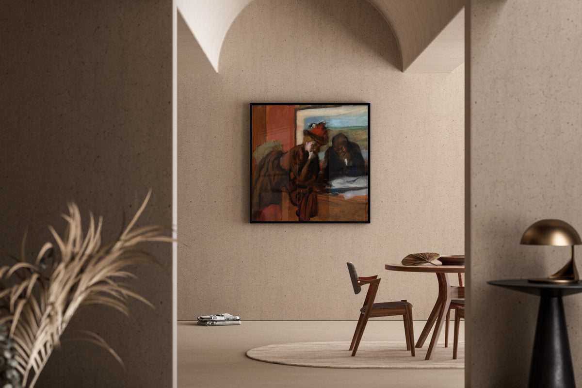 Edgar Degas — The Conversation | Fine Art Print