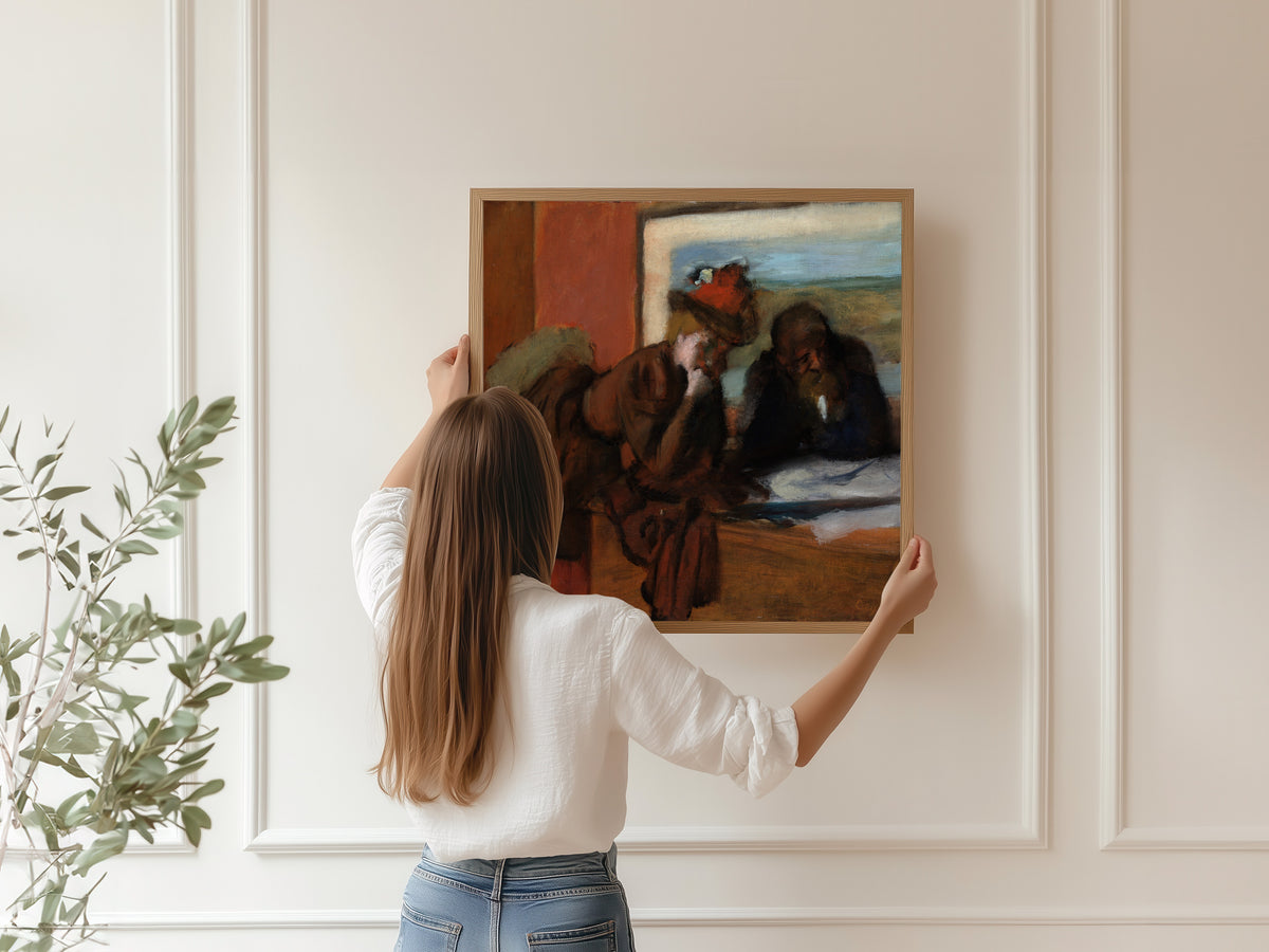 Edgar Degas — The Conversation | Fine Art Print