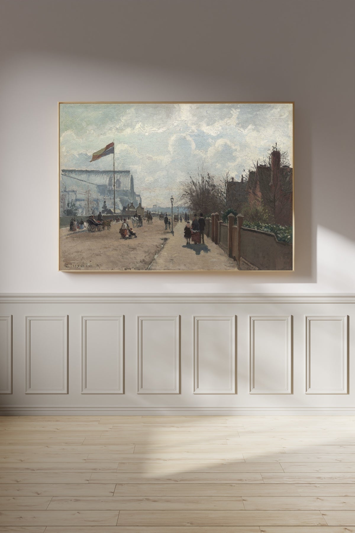 Camille Pissarro — The Crystal Palace | Fine Art Print