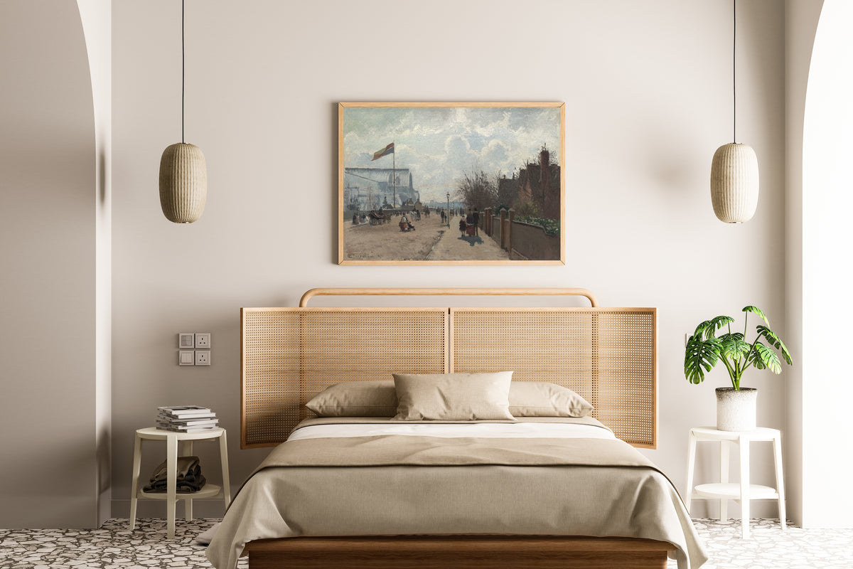 Camille Pissarro — The Crystal Palace | Fine Art Print